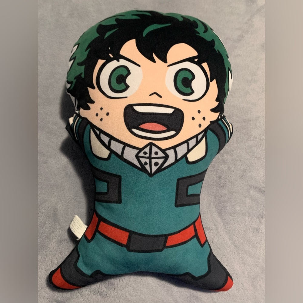 My Hero Academia Deku 2-sided Pillow 20" Stuffed Plush Cushions.
